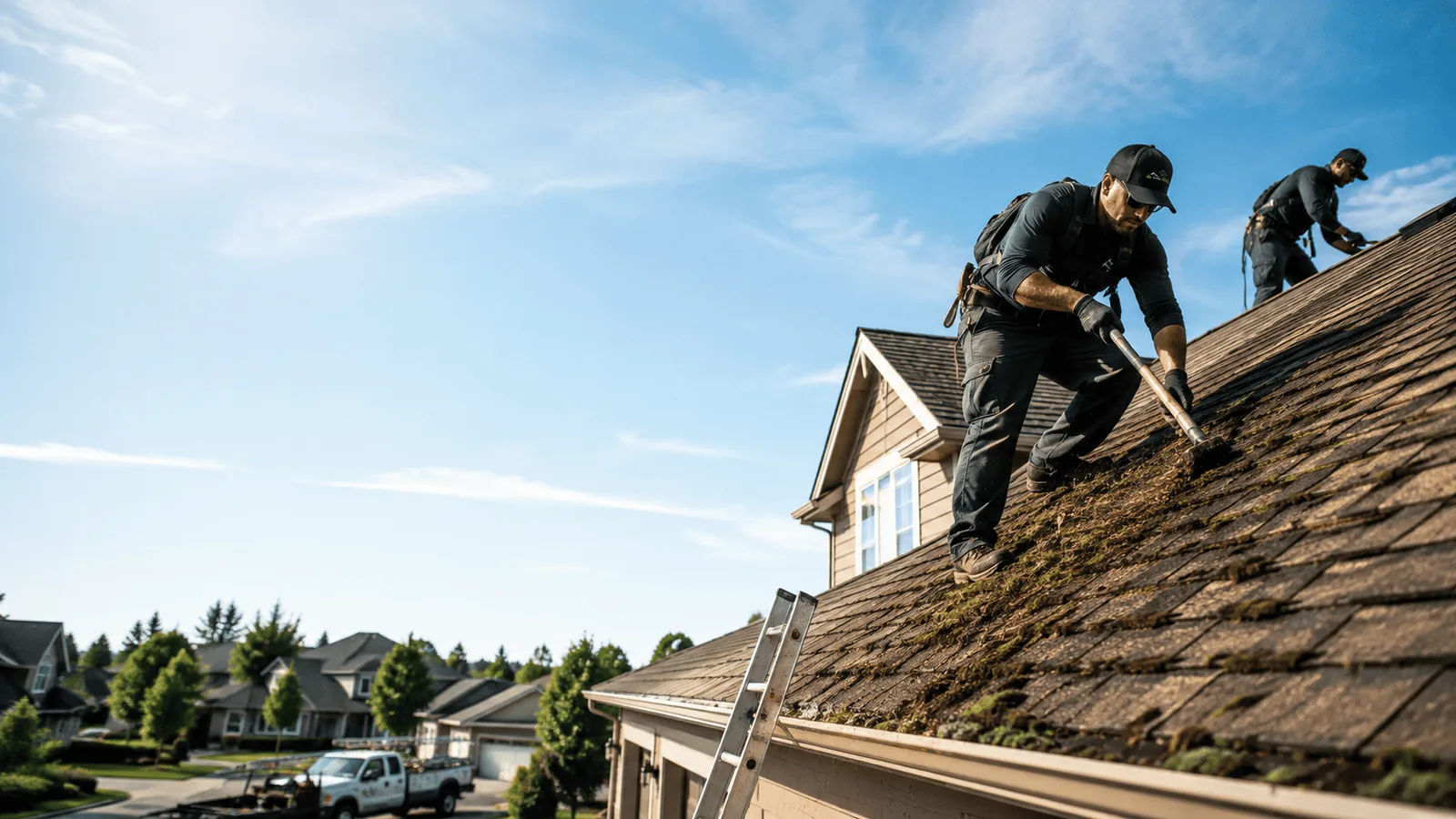Roof Moss Removal in Crary, ND near me